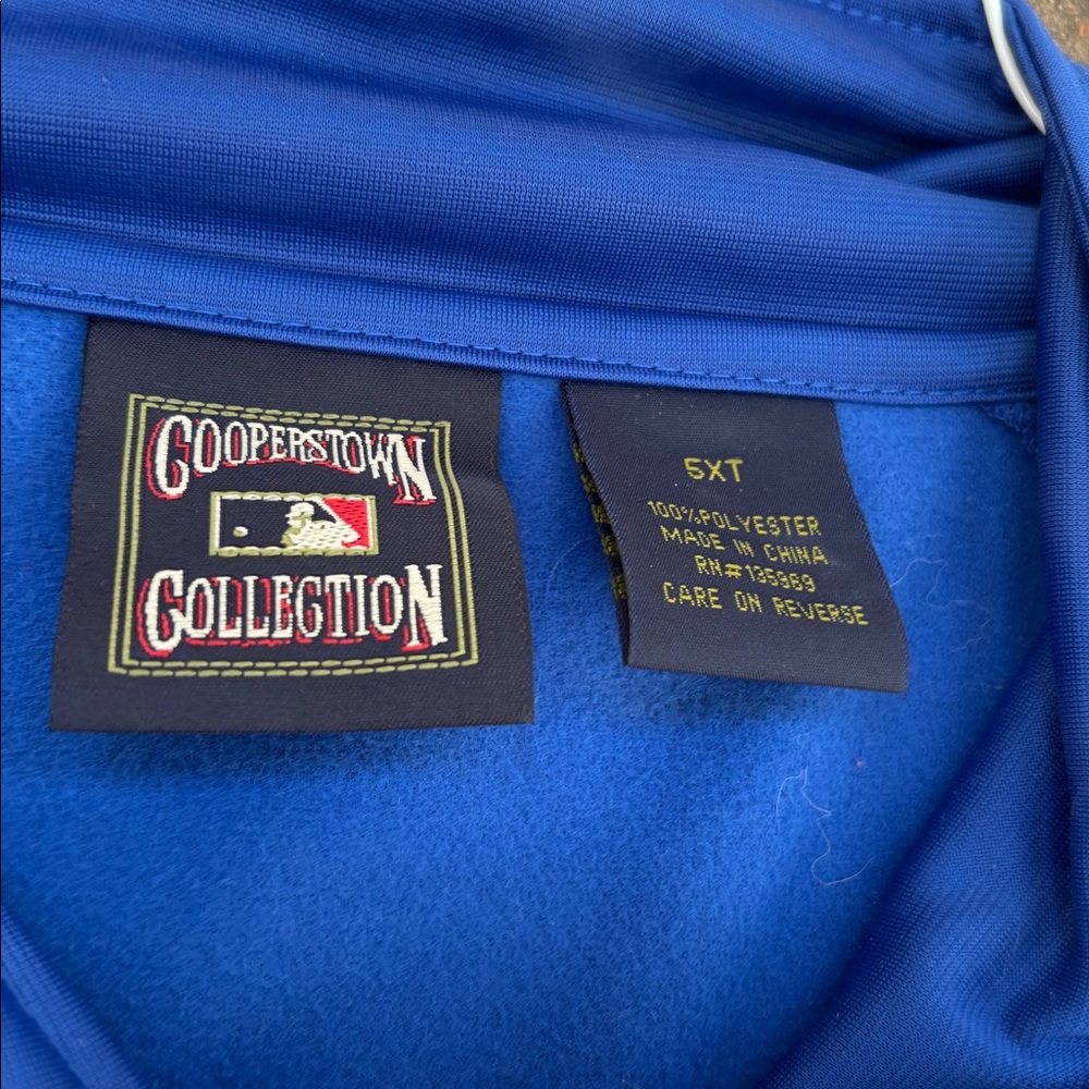 Cooperstown Collection Rangers Full Zip Light Weight Plus Size Jacket - Picture 8 of 10